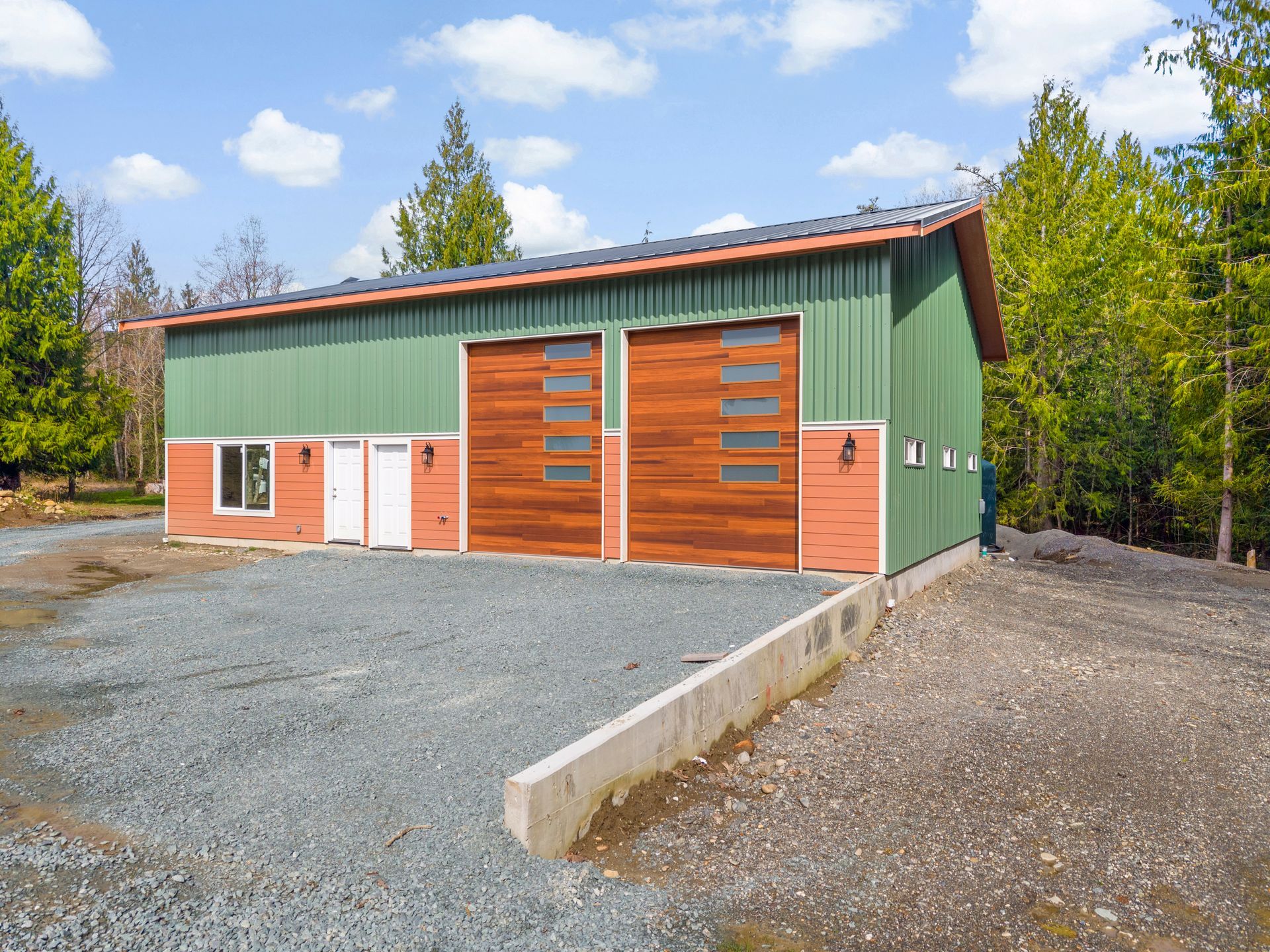 Custom home and garage photo 1