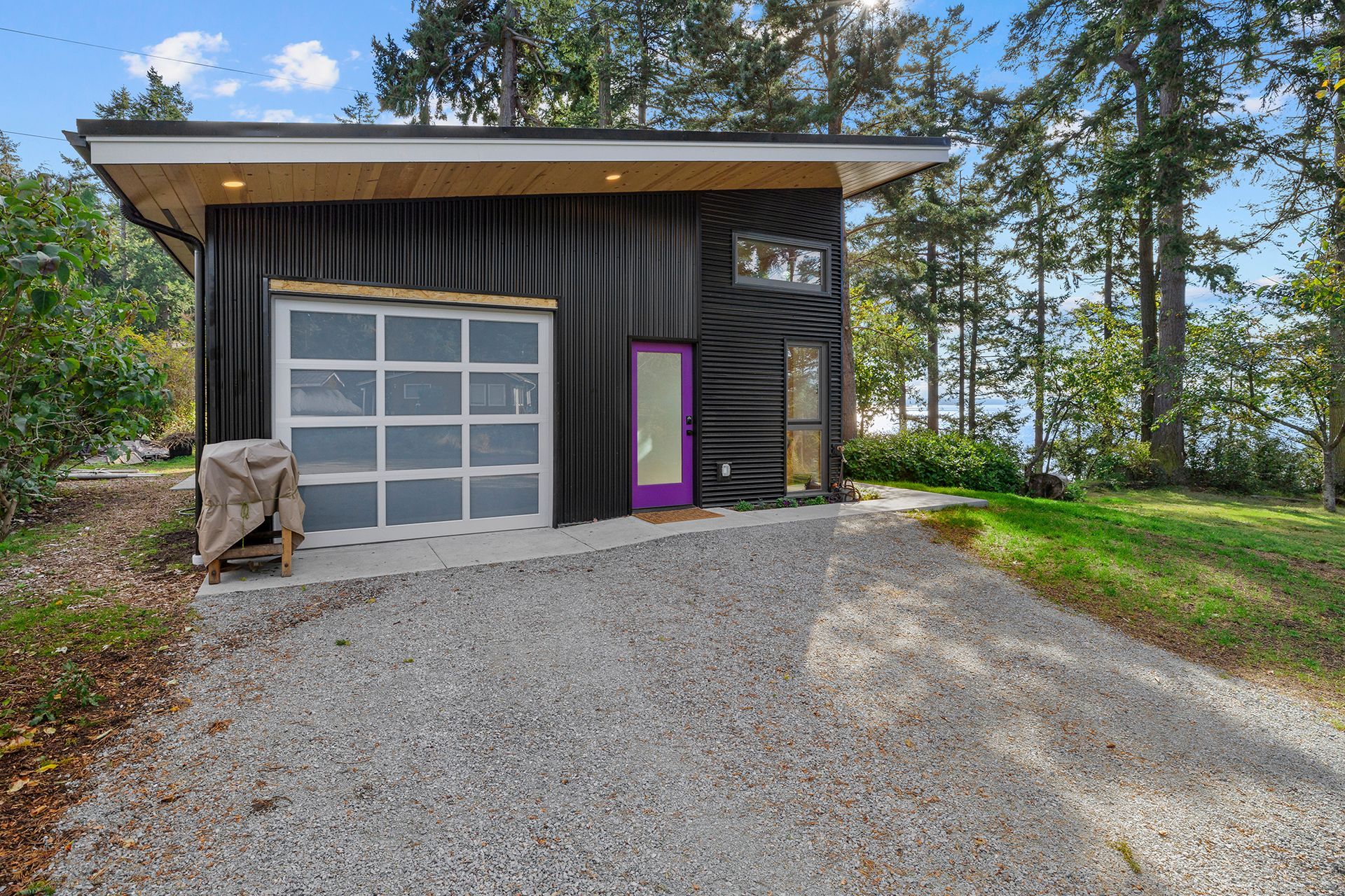 Detached garage and piano studio photo 1